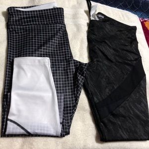 Workout capris pants. Combo pack